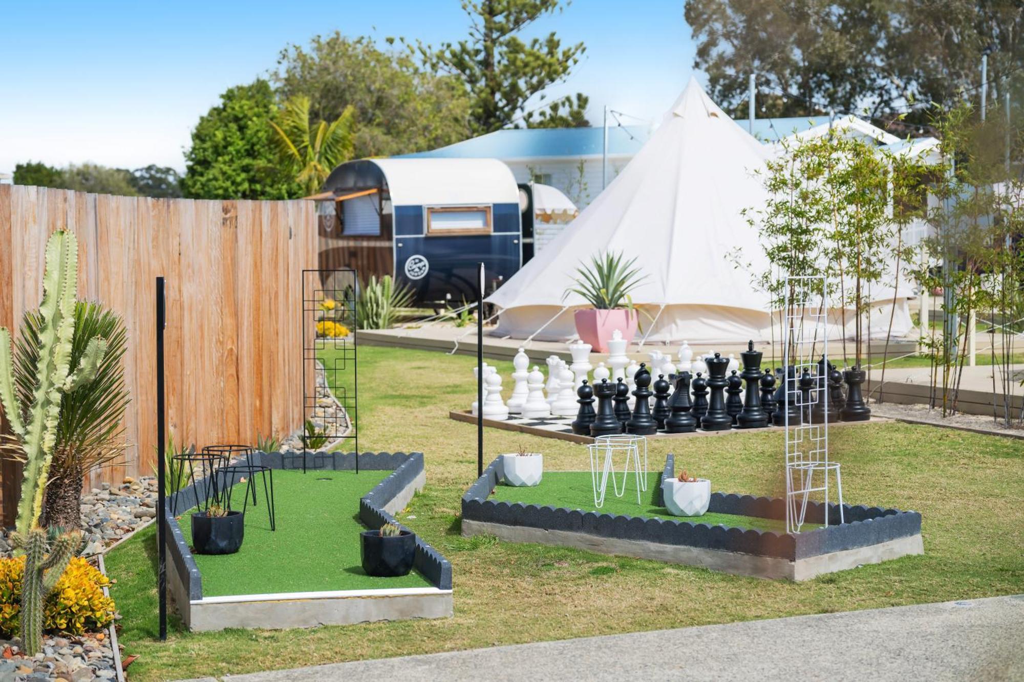 Camp Jordan Hotell Port Macquarie Exteriör bild